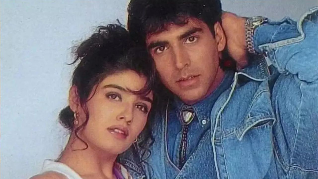 Akshay Kumar Raveena Tandon Love Story